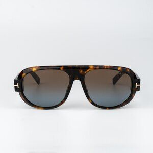 Tom Ford BLAKE-02 Women Sunglasses Havana Brown Gradient Aviator FT1102/S 52F